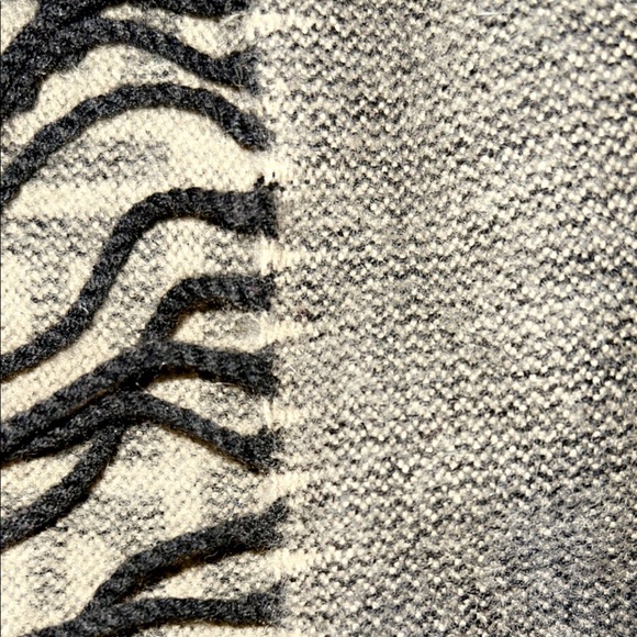 FENDI Wool Monogram Fringe Scarf - Picture 6 of 6